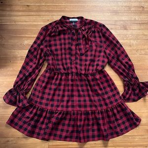 Eloquii Elements Plaid Dress